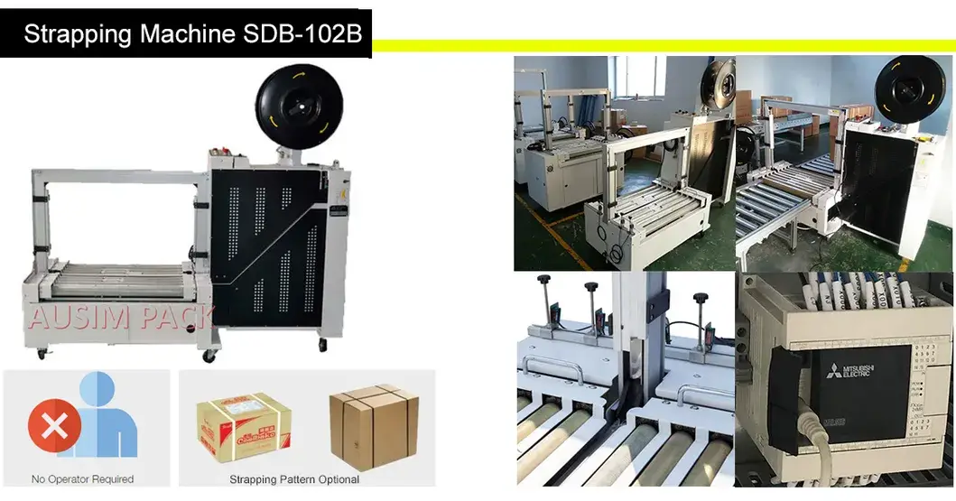Máy đóng gói thùng carton 2 sử dụng động cơ DC tự động - Lựa chọn hiệu quả cho sản xuất hình ảnh 15-description