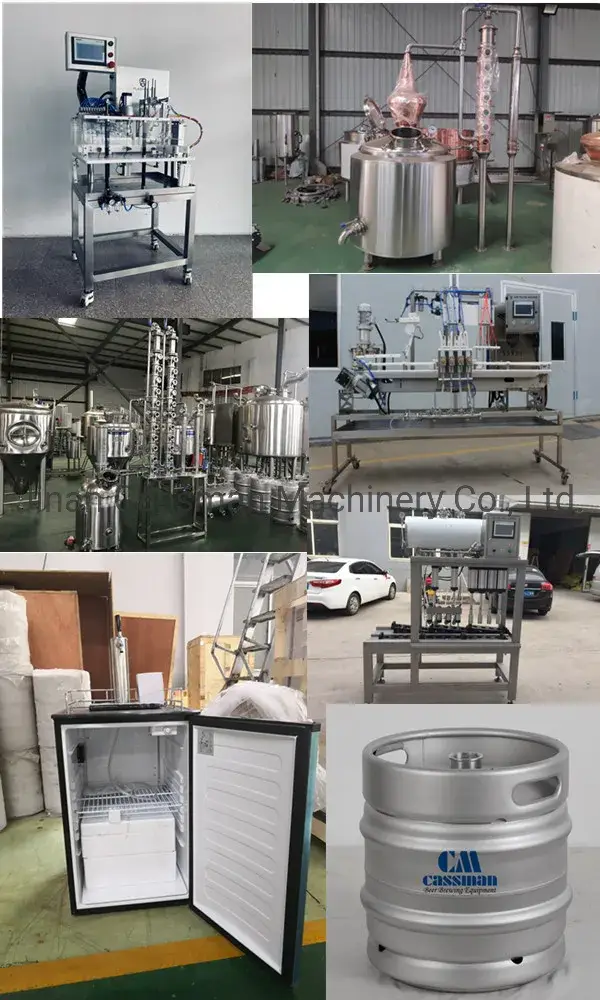Thiết bị chưng bày nhà máy bia Cassman Brand 1000L với chứng chỉ CE uy tín hình ảnh 23-description
