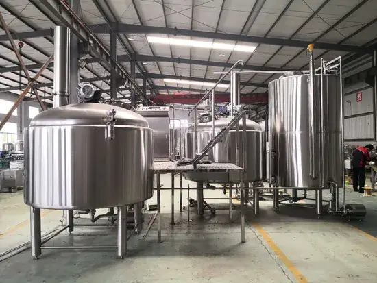 Thiết bị chưng bày nhà máy bia Cassman Brand 1000L với chứng chỉ CE uy tín