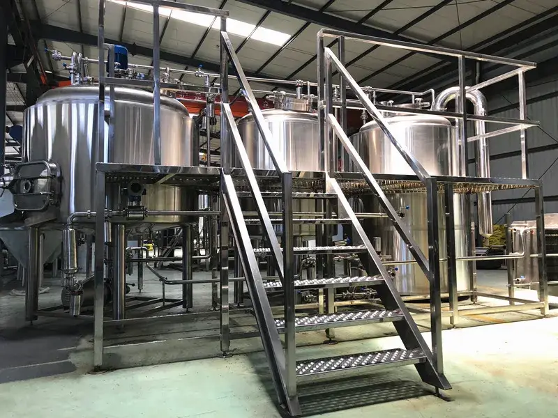 Thiết bị chưng bày nhà máy bia Cassman Brand 1000L với chứng chỉ CE uy tín
