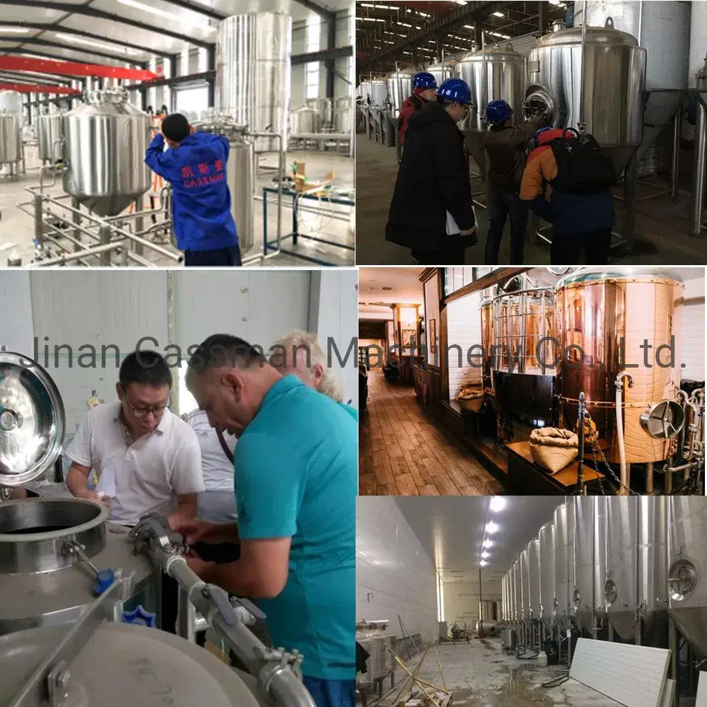 Thiết bị chưng bày nhà máy bia Cassman Brand 1000L với chứng chỉ CE uy tín hình ảnh 21-description