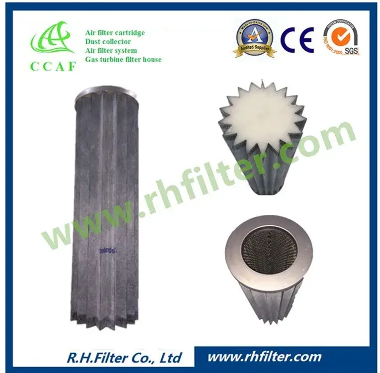 Bộ lọc Cartridge Ccaf với chất liệu chống tĩnh điện từ polyester hiệu quả