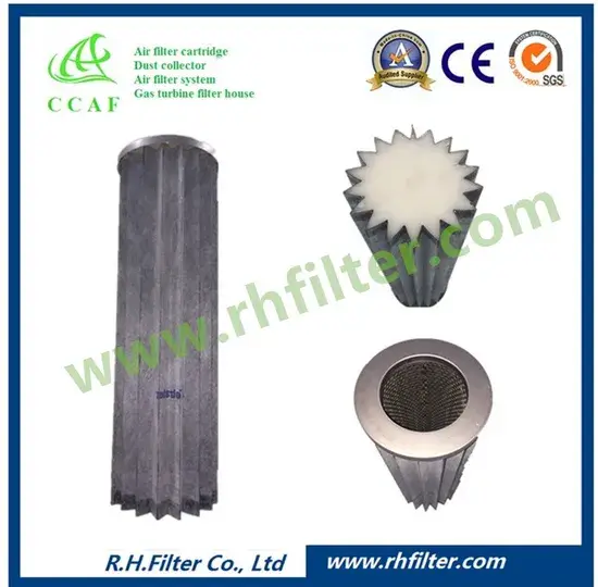 Bộ lọc Cartridge Ccaf với chất liệu chống tĩnh điện từ polyester hiệu quả