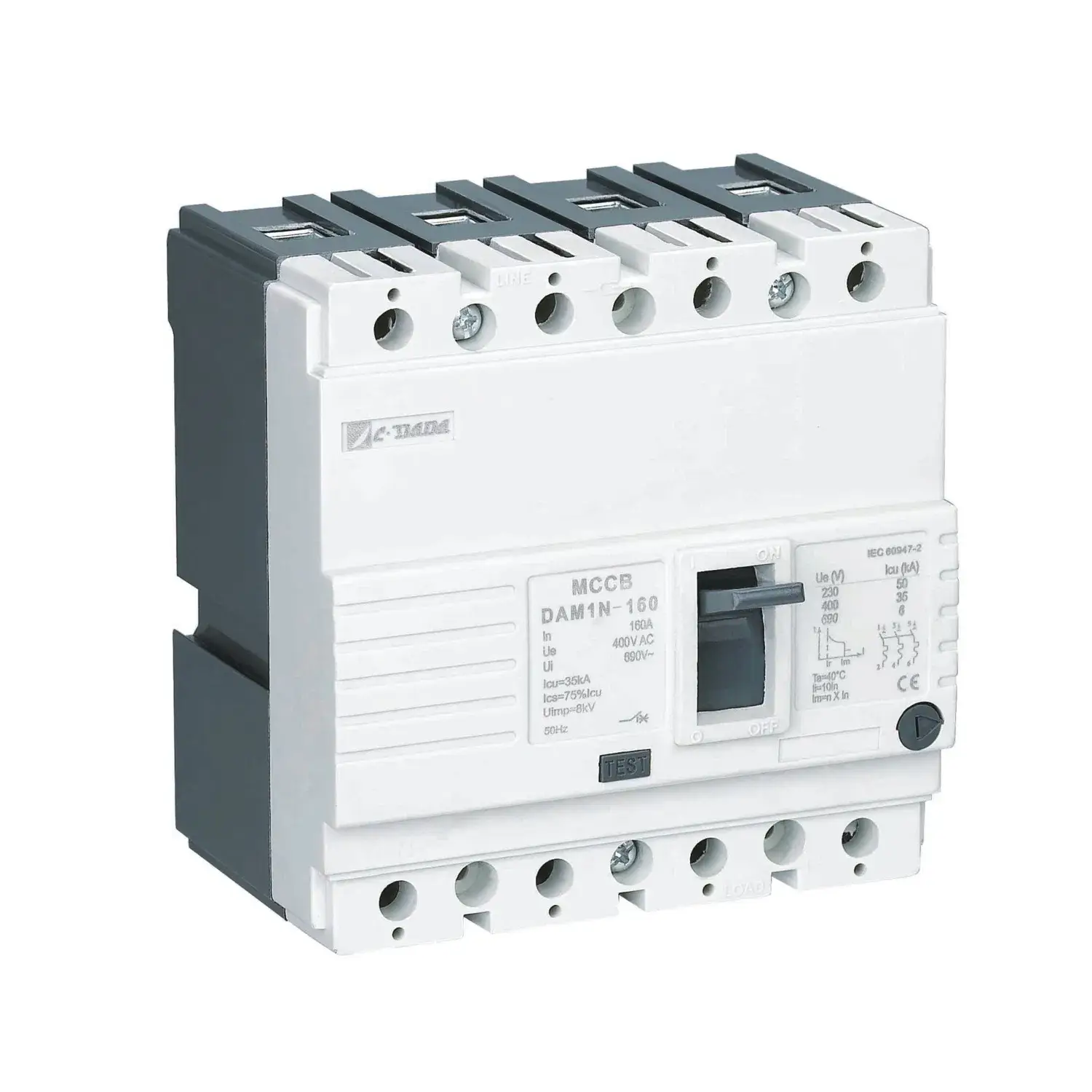 Đầu cắm MCCB 1 pha tự động