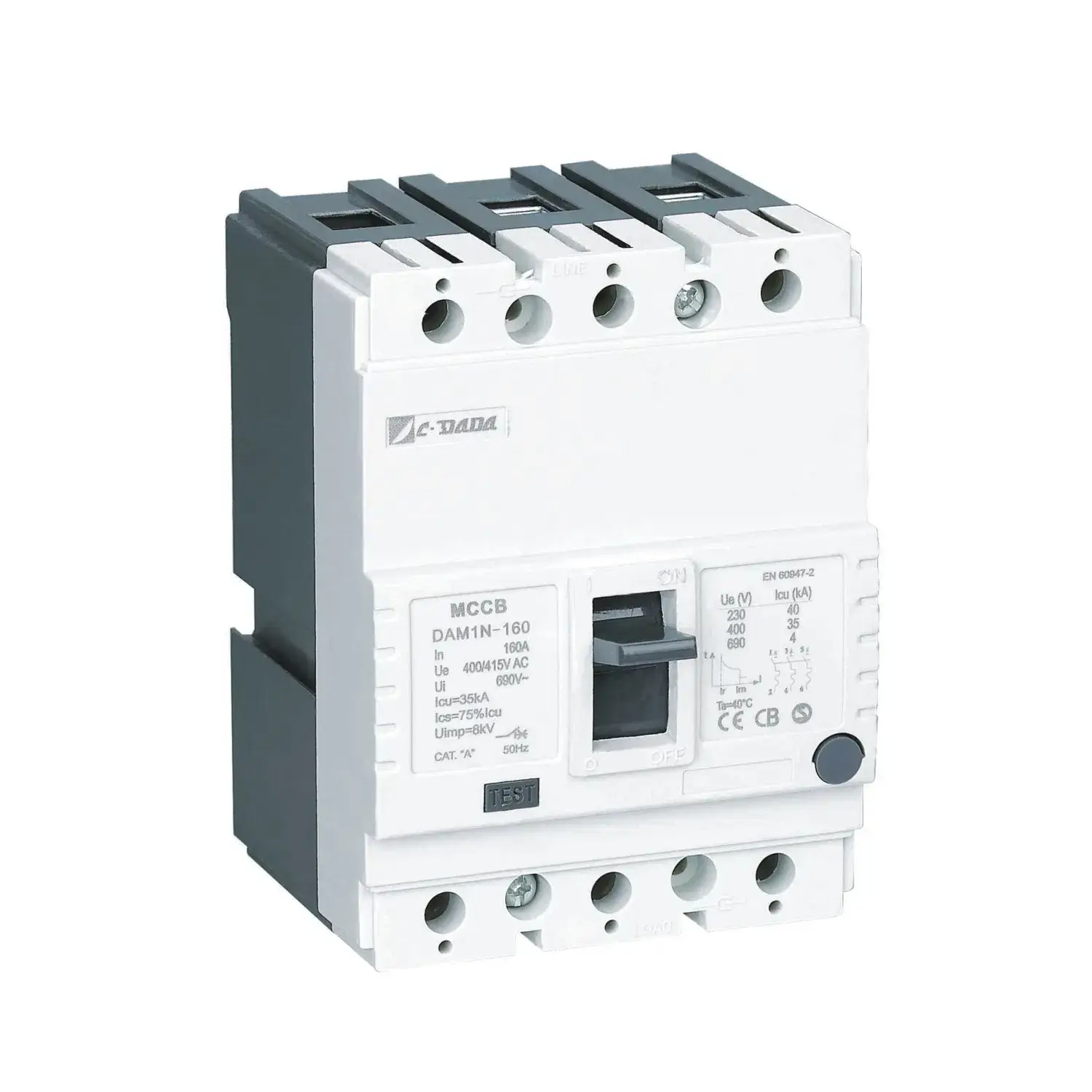 Đầu cắm MCCB 1 pha tự động