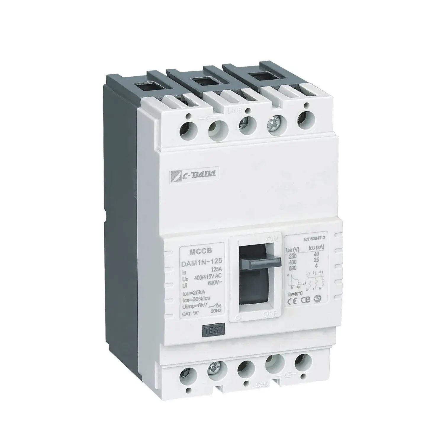 Đầu cắm MCCB 1 pha tự động