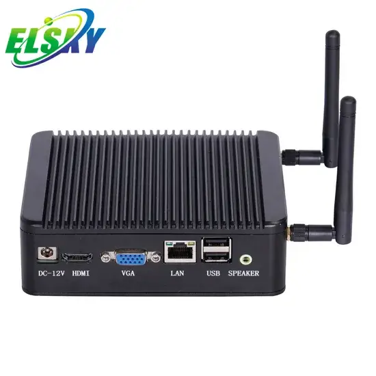 Mini PC hỗ trợ Windows 10 và Linux, công nghệ Celeron J1900 Quad Core, tối đa 8GB RAM, 2 cổng WiFi, 4 cổng USB