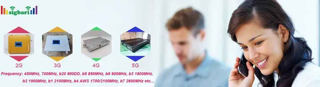 Bộ Tăng Cường Mạng Điện Thoại Di Động Có Hỗ Trợ Tất Cả Các Băng Tần 2G 3G 4G hình ảnh 12-description