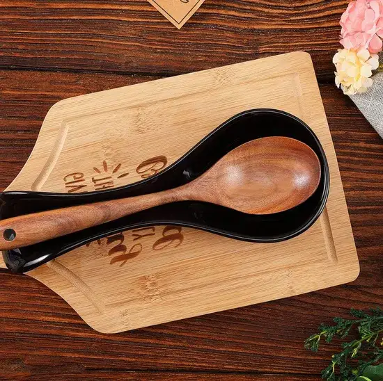 Khay Đựng Muỗng Gốm Bếp Màu Xanh, Phụ Kiện Lưu Trữ Đồ Dùng Bếp