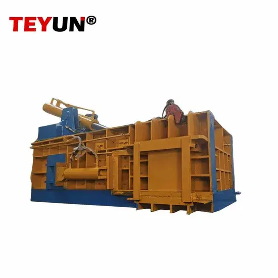 315ton máy ép phế liệu kim loại thủy lực Teyun - Đảm bảo chất lượng, chứng nhận tái chế kim loại