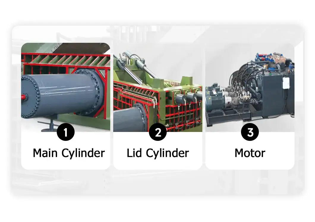 315ton máy ép phế liệu kim loại thủy lực Teyun - Đảm bảo chất lượng, chứng nhận tái chế kim loại hình ảnh 15-description