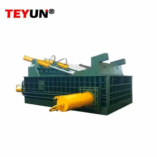315ton máy ép phế liệu kim loại thủy lực Teyun - Đảm bảo chất lượng, chứng nhận tái chế kim loại