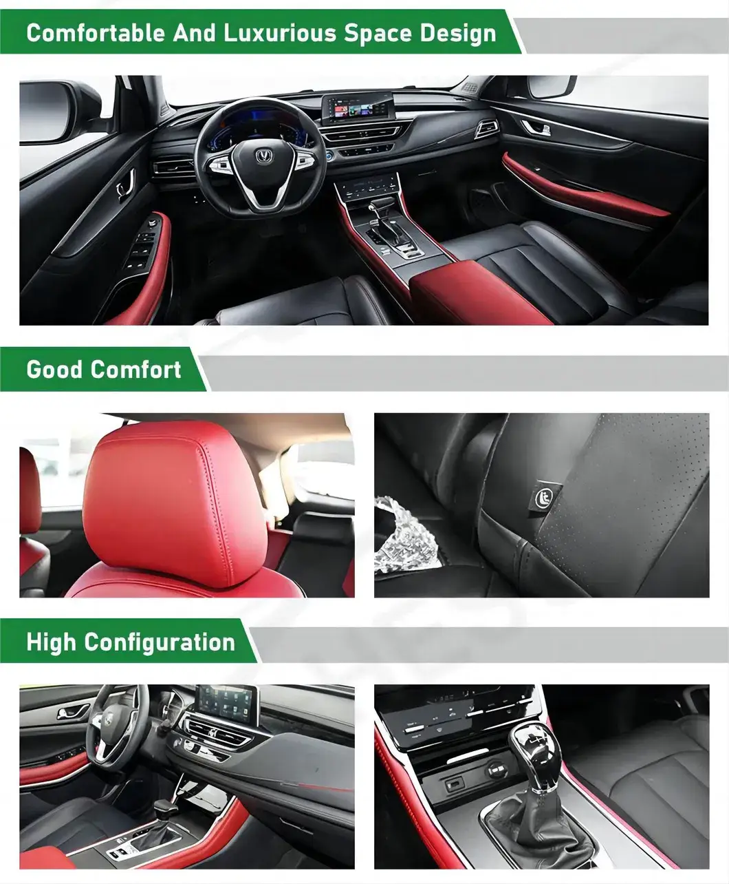 Changan CS85 Coupe 1.5t/2.0t màu Đỏ - Sự lựa chọn hoàn hảo cho SUV cỡ trung dành cho gia đình hình ảnh 15-description
