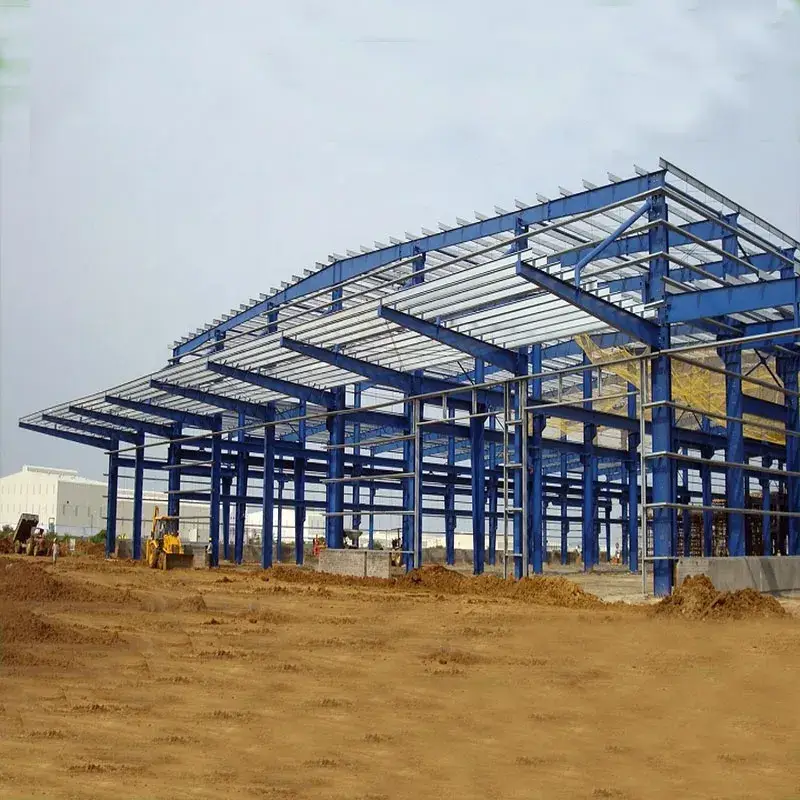Cấu trúc thép sẵn dựng nhà máy, tiết kiệm chi phí trước khi xây dựng tòa nhà Hội thảo từ vật liệu kim loại