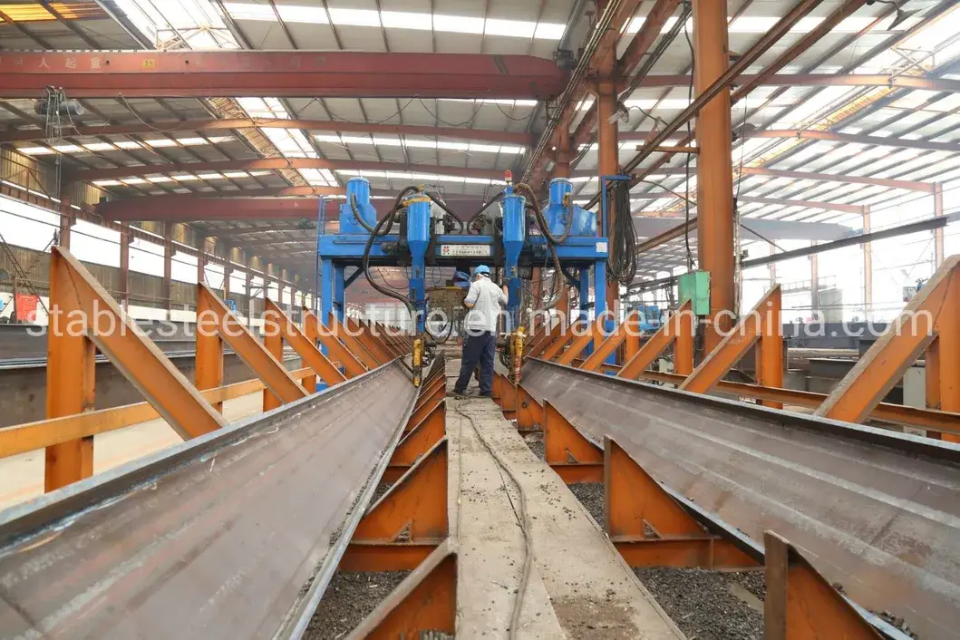 Cấu trúc thép sẵn dựng nhà máy, tiết kiệm chi phí trước khi xây dựng tòa nhà Hội thảo từ vật liệu kim loại hình ảnh 17-description