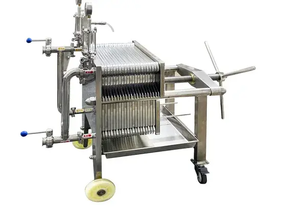 Máy ép lọc áp suất cao cho xử lý vật liệu hóa học và nước thải từ ngành bột giấy