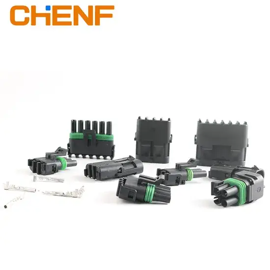 Chenf: Nhà sản xuất đầu nối chống bụi dành cho ô tô Delphi, đực cái