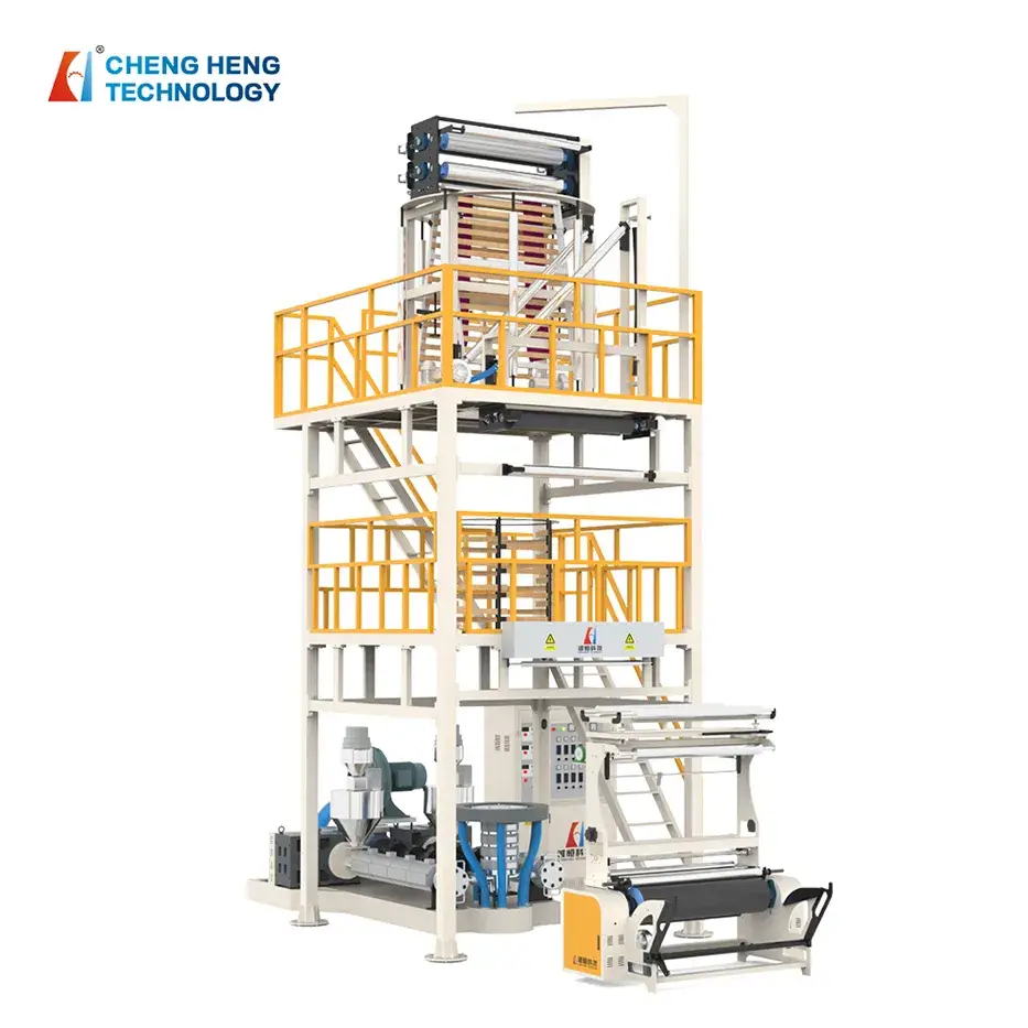 Máy thổi màng nhựa LDPE tự động hàng loạt với hiệu suất cao từ thương hiệu Chengheng