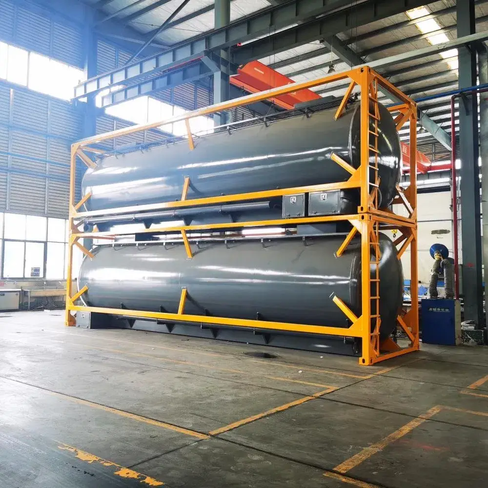 Thùng chứa ISO LNG Lỏng Oxygen/N2/CO2/Chlorine/Ammonia từ Trung Quốc năm 2018