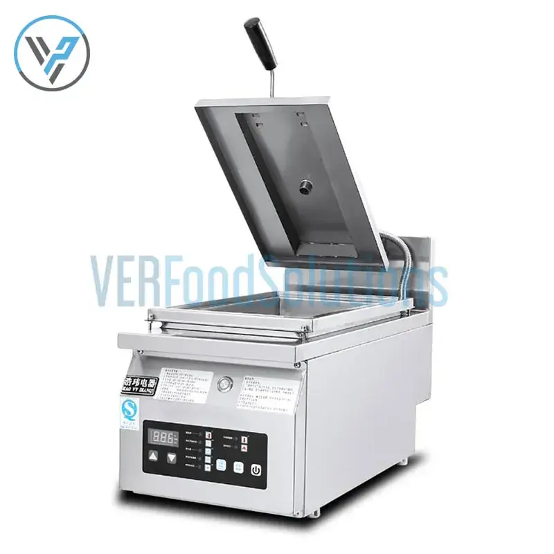 Máy nướng bánh bao, bánh cuốn, samosa, empanada, gyoza bằng điện, đạt chuẩn CE từ Trung Quốc