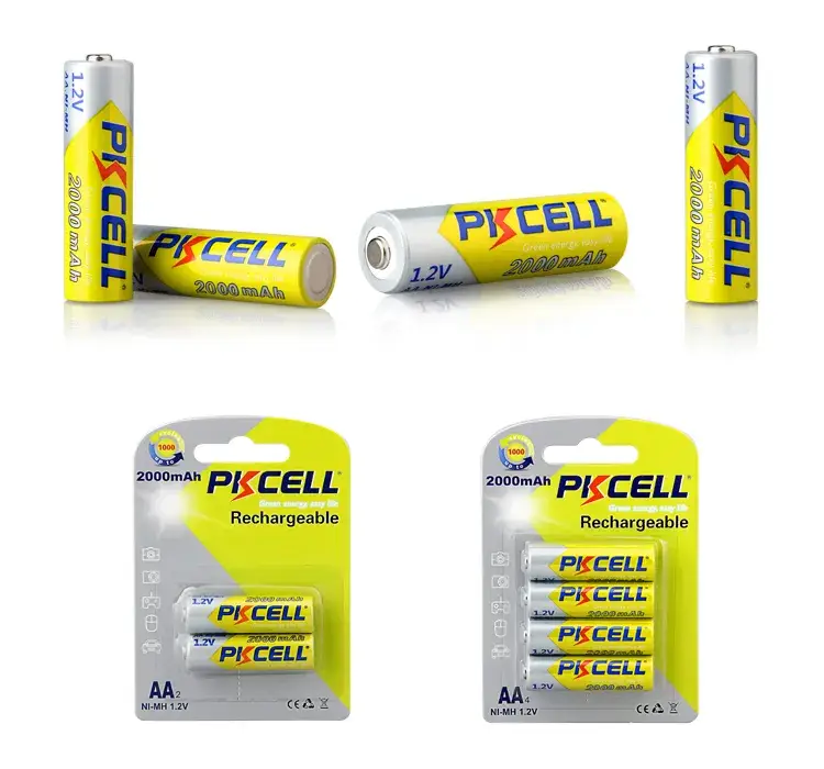 Pin sạc AA NiMH 1.2V 2000mAh từ nhà máy Trung Quốc - Sản phẩm bán chạy với tuổi thọ 1000 lần sạc hình ảnh 12-description