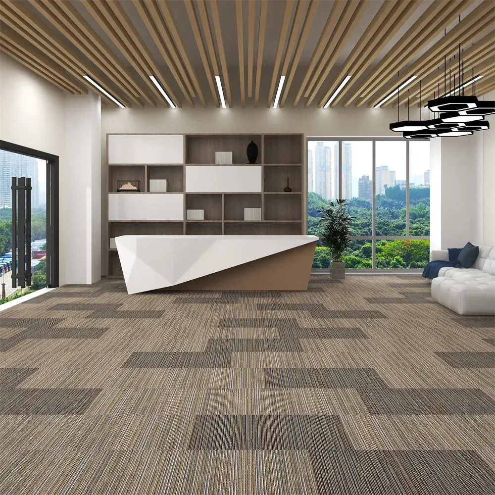 Phân phối PVC 50*50 hàng Khối thương mại dạng xếp lát Công nghiệp theo mô-đun tùy chỉnh giá tốt nhất từ nhà sản xuất OEM Trung Quốc