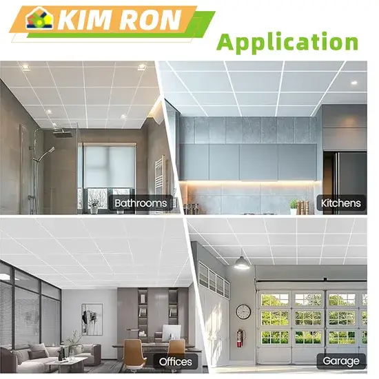 Hệ thống trần T lưới hình chữ T tùy chỉnh chất lượng cao, khung tuyến tính âm, xương hình chữ T đa dạng, hệ thống trần T lưới cho văn phòng hiện đại