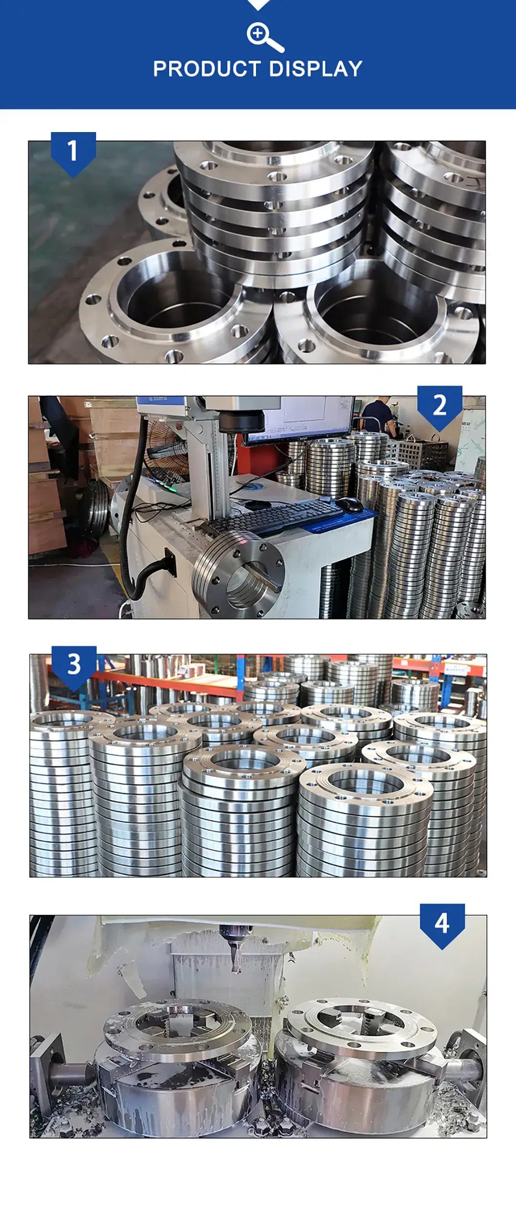 Bích thép không gỉ RF JIS B2220 DN125 chất lượng cao, xuất xứ China 304L hình ảnh 16-description