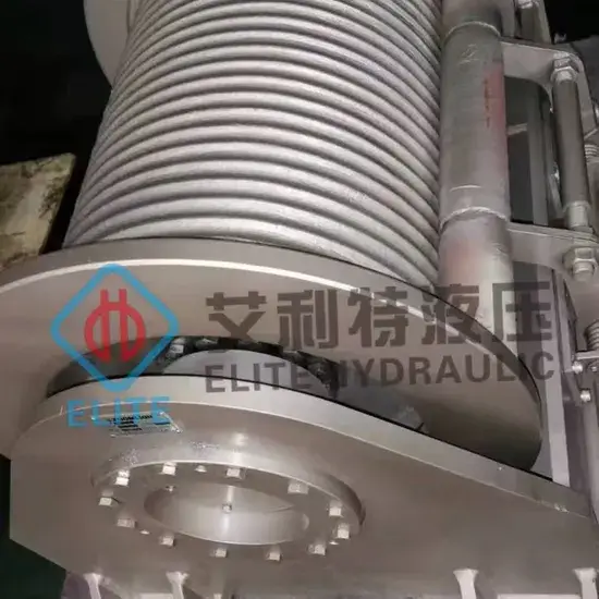 Tời hàng hải thủy lực của Trung Quốc, sản xuất hàng đầu