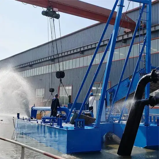 Bơm hút cát khai thác 100mt/H 6 inch từ nhà sản xuất Trung Quốc