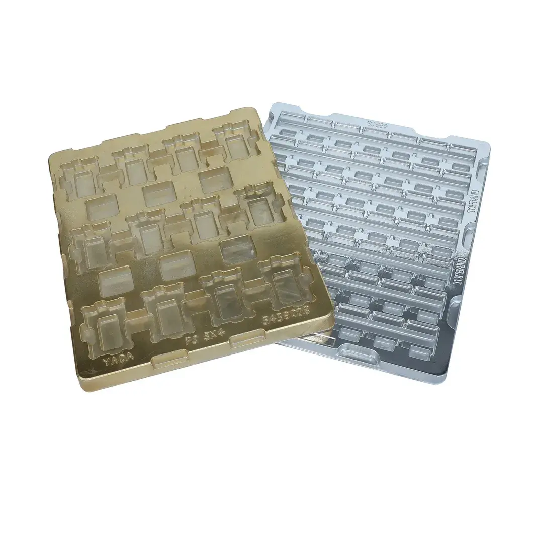 Đơn vị sản xuất Trung Quốc bao bì blister APET vuông gấp cạnh theo yêu cầu, đóng gói sản phẩm nhựa trong suốt từ PVC, RPET và PP hình ảnh 20-description