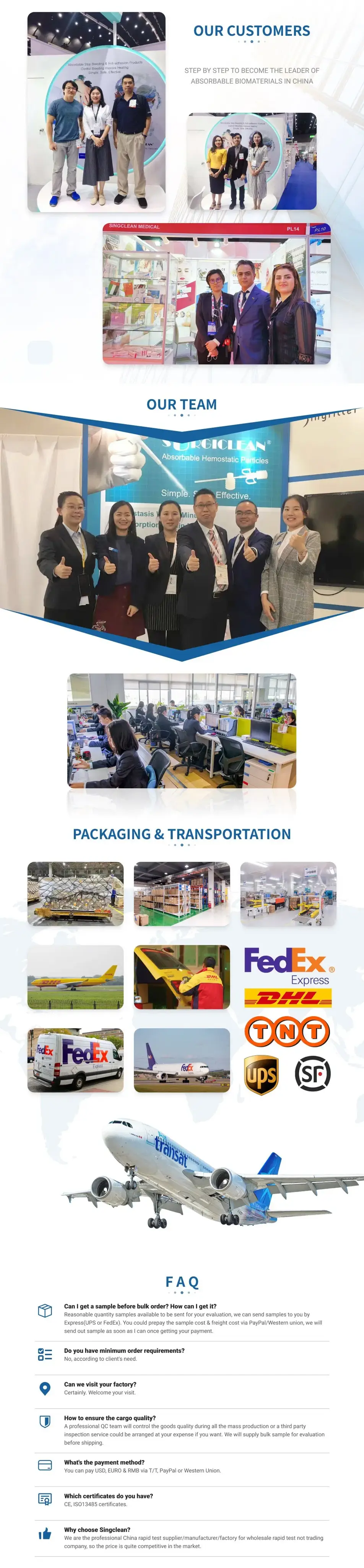 Vật liệu băng phẫu thuật vô trùng cầm máu hấp thụ chất lượng cao từ nhà sản xuất Trung Quốc hình ảnh 21-description