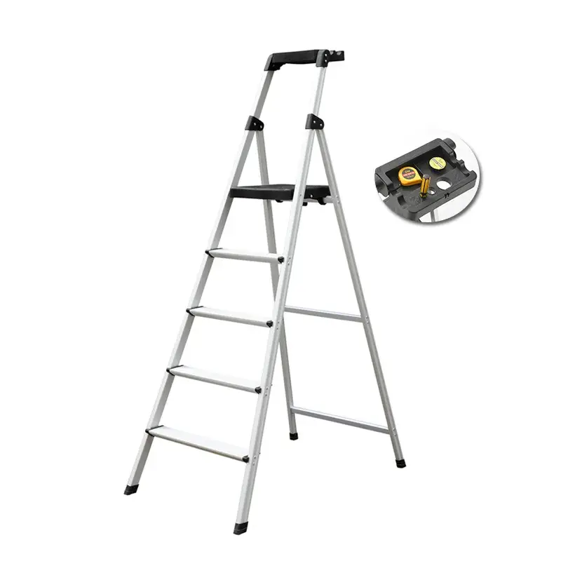 Thang hộ gia đình nhôm mở rộng, thang bước và khay làm việc từ nhà cung cấp Trung Quốc