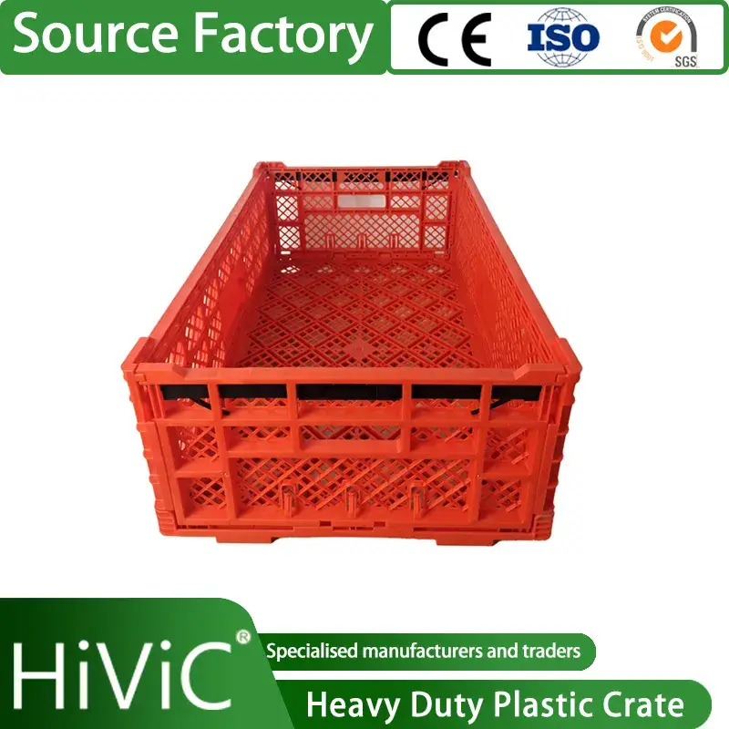 Hộp nhựa xếp chồng gập lại lớn - sản phẩm chất lượng từ nhà cung cấp Trung Quốc