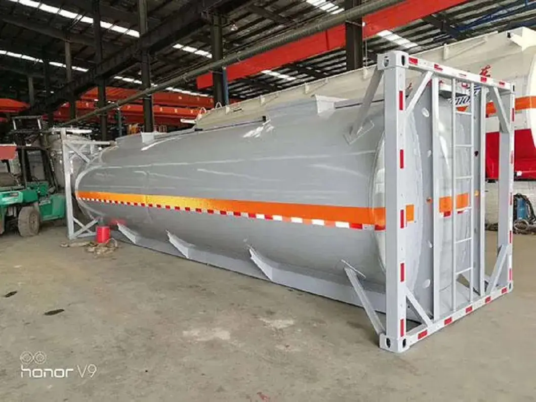 20-Foot thùng chứa vận chuyển diesel và xăng từ nhà máy Trung Quốc hình ảnh 17-description