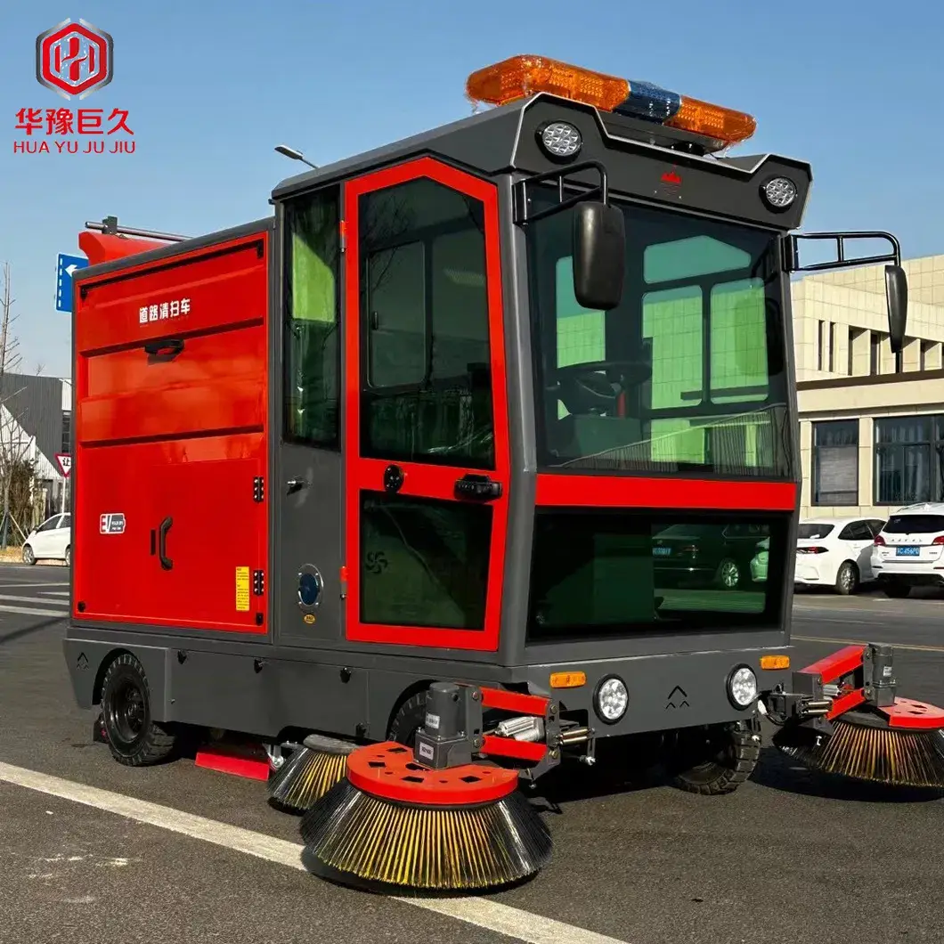 Máy quét đường công nghiệp Trung Quốc: Giải pháp hiệu quả cho việc làm sạch đường phố và công trình xây dựng hình ảnh 15-description