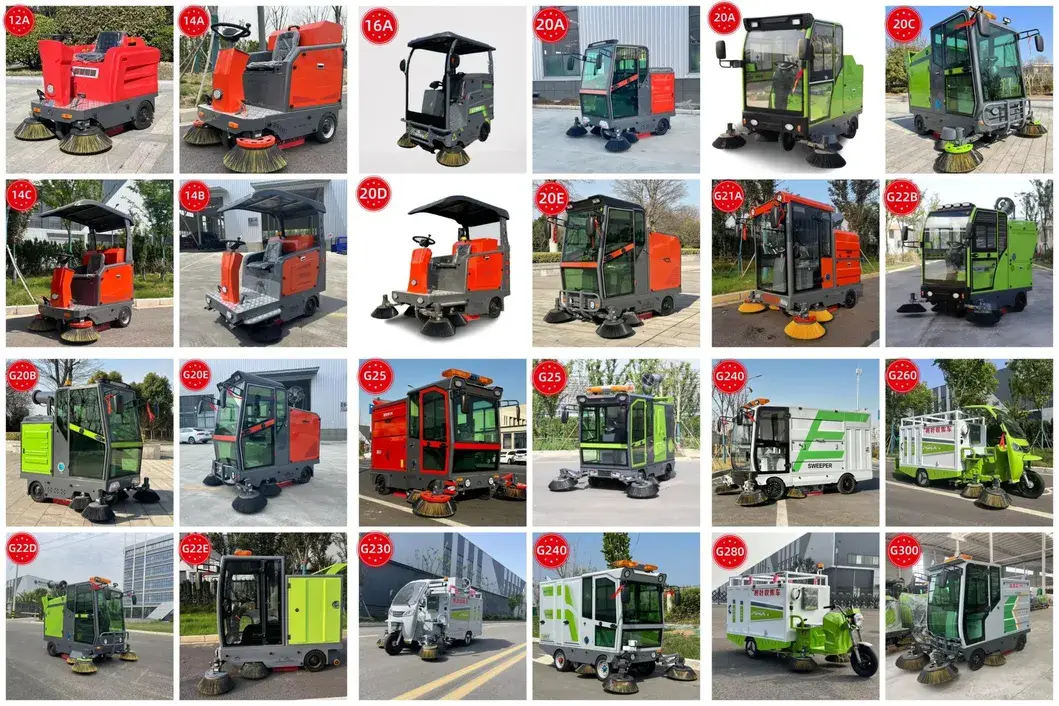 Máy quét đường công nghiệp Trung Quốc: Giải pháp hiệu quả cho việc làm sạch đường phố và công trình xây dựng hình ảnh 20-description