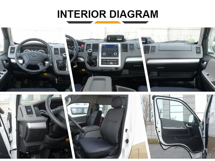Xe Foton Mới G9 - Xe Mini Van Chạy Diesel 16 Ghế Thương Hiệu Xe Buýt Mini Xem CS2 hình ảnh 15-description