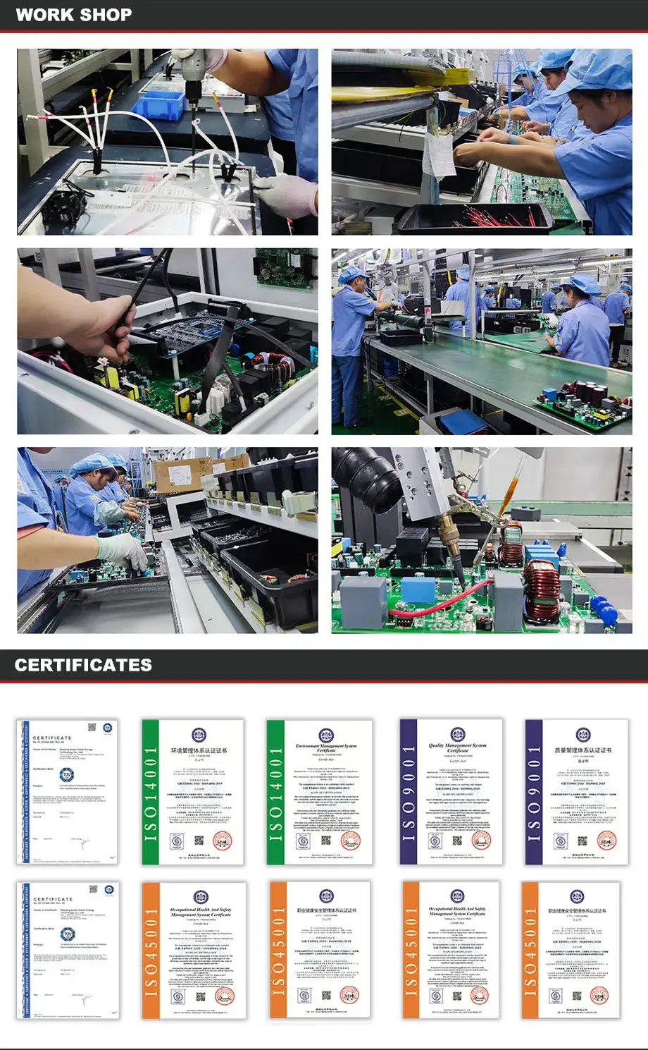 Bộ điều khiển MPPT Inverter Năng lượng Mặt trời Chisage Top 48V dung lượng 3kw cho hệ thống off Grid hình ảnh 16-description