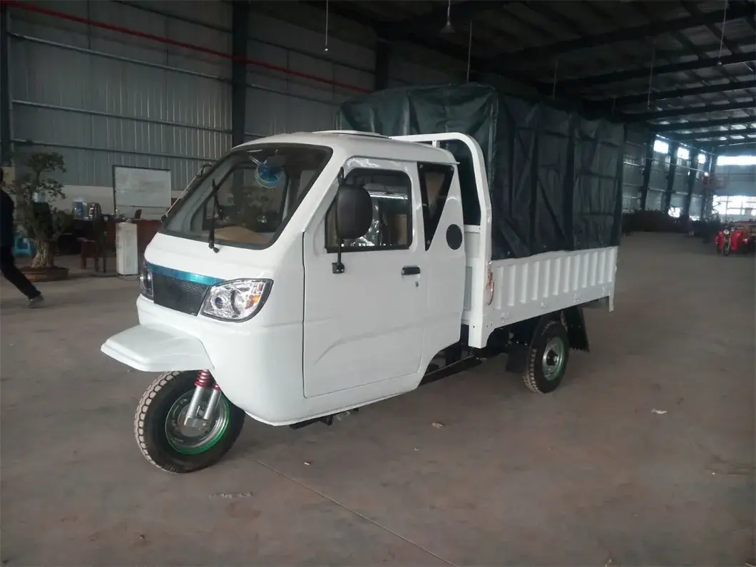 Cabin bọc vỏ bạt cho xe máy 3 chỗ kín đáo hình ảnh 14-description
