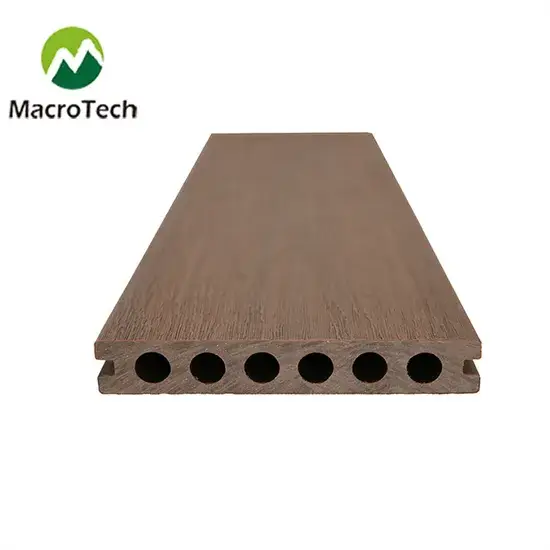 Bảng sàn ván nhựa WPC đồng trục phù hợp sử dụng ngoài trời