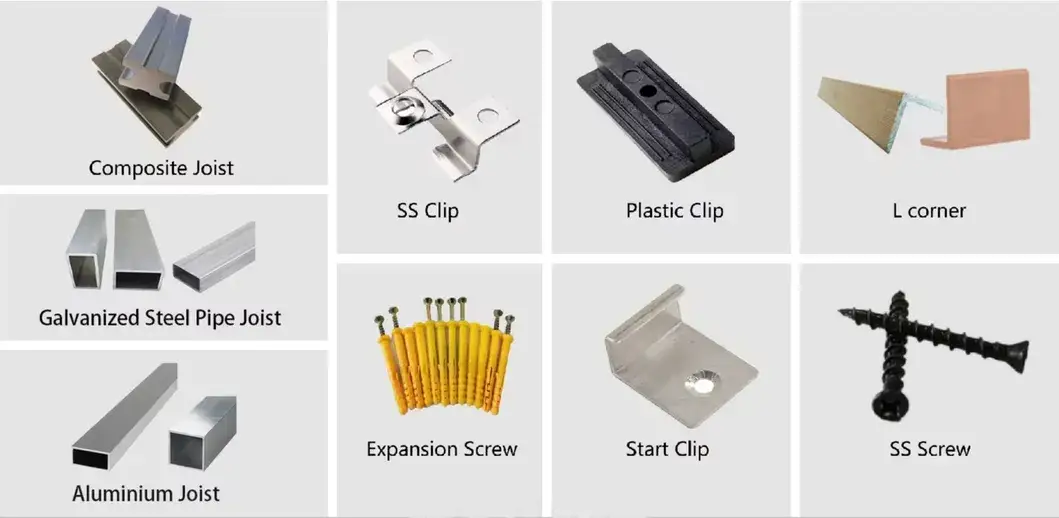 Bảng sàn ván nhựa WPC đồng trục phù hợp sử dụng ngoài trời hình ảnh 29-description