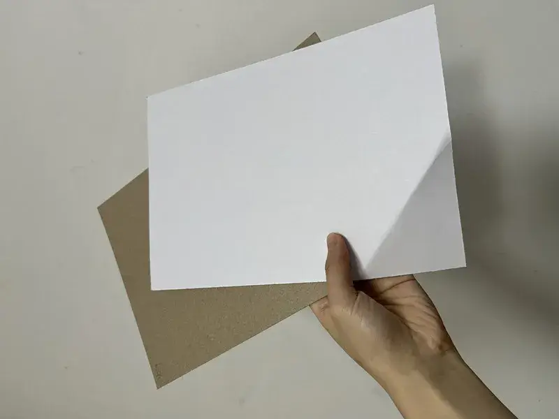 Bảng trắng độ dày 230GSM, 250GSM, 300GSM, 350GSM với lớp phủ màu xám ở mặt sau hình ảnh 14-description