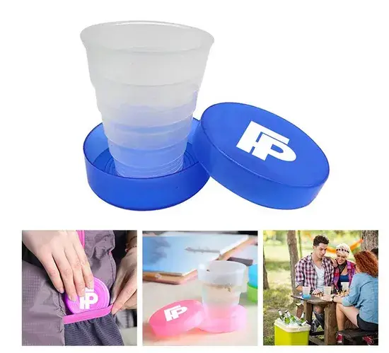 Cốc nhựa có thể gập gọn và dễ dàng mang theo hình ảnh 1-description