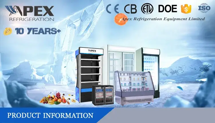 Bộ bình sữa làm mát thanh đen bằng thép không gỉ hai cửa thương mại với đèn LED hình ảnh 8-description