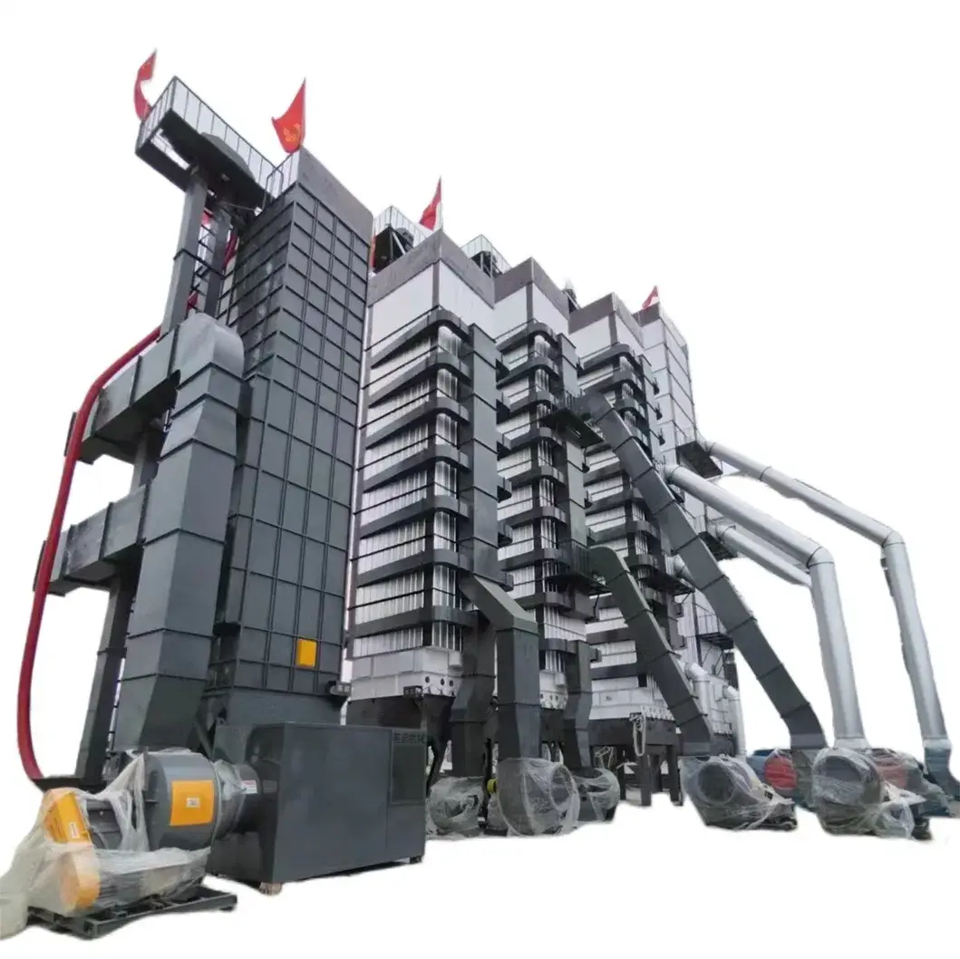Máy sấy ngô lúa mì thương mại 100t 200t 300t 500t - Tháp sấy gạo lúa chất lượng cao tại châu Phi hình ảnh 19-description