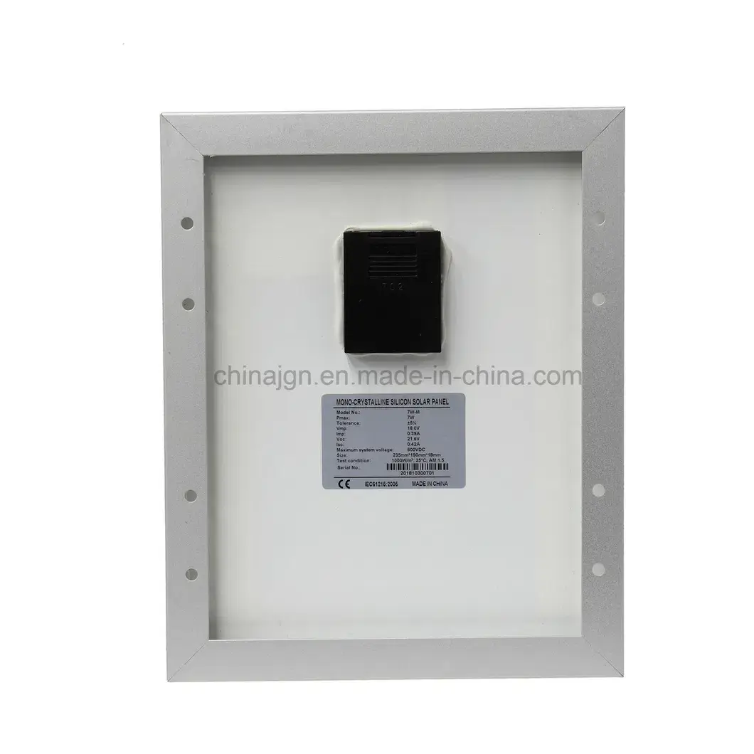 Bảng năng lượng mặt trời 7W 18V nhỏ gọn - Lựa chọn hoàn hảo cho chiếu sáng bền vững hình ảnh 13-description