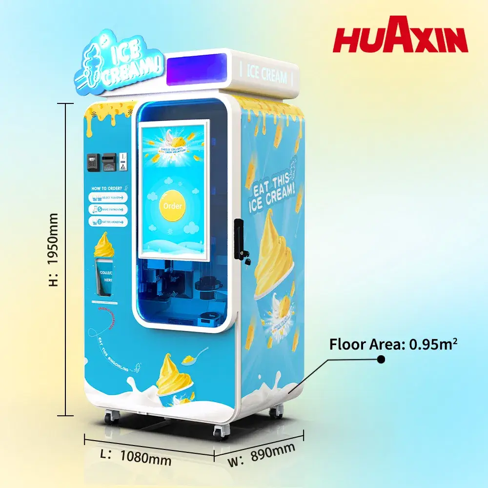 Đánh giá và Đối chiếu Dung tích Máy bán kem Tùy chỉnh Ngoại hình Q222 mới nhất
