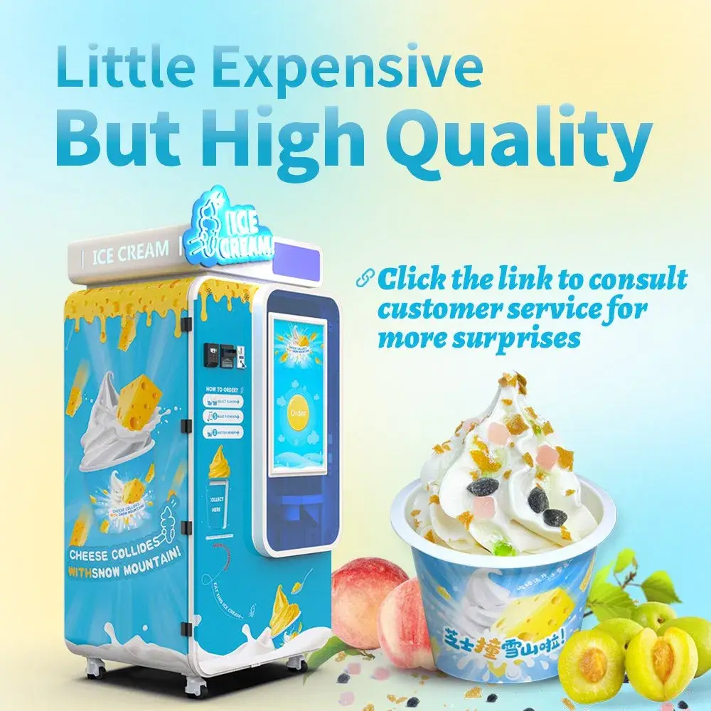 Đánh giá và Đối chiếu Dung tích Máy bán kem Tùy chỉnh Ngoại hình Q222 mới nhất