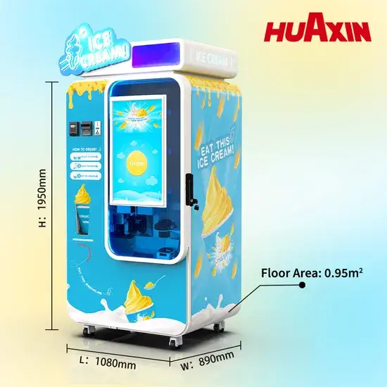 Đánh giá và Đối chiếu Dung tích Máy bán kem Tùy chỉnh Ngoại hình Q222 mới nhất